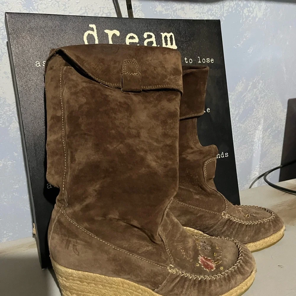 Report leather winter boots size 8.5🛍Bundle sale🛍 - Picture 3 of 9
